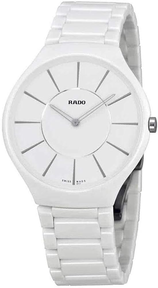 Rado True Quartz Movement White Dial Unisex Watch R27957112