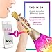 Karaoke-mike MIKEY: Multipurpose Handheld Wireless Portable Microphone and Speaker for Bluetooth Audio Devices, Use with Androids and iOS in 3 Colors (Gold) Just Add Summer