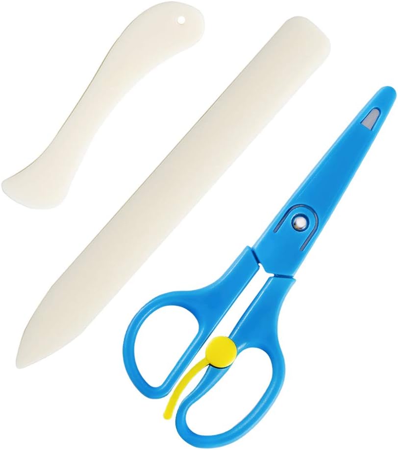 Bone Folder, Jupean Real Bone Folder Tool, Origami Paper