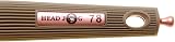 Head Jog 78 Pink Radial Brush Ceramic Coated Barrel 43mm Nylon Bristle view 9