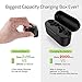 True Wireless Earbuds, Parihy Wireless Bluetooth Earphones Mini Sports Headphones, Deep Bass Sweat-proof Stereo Sound with Built-in Microphone and Charging Box for Running Exercise