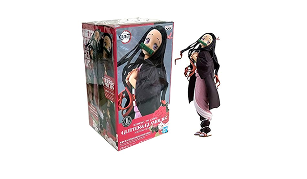鬼滅の刃 Glitter Glamours Nezuko Kamado 竈門禰豆子フィギュア Figures Amazon Canada