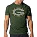 NFL Green Bay Packers Men's '47 Basic Scrum Tee, Bottle Green, Large
