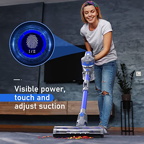 Bevonos Cordless Vacuum Cleaner, 15000Pa Handheld Vacuum Cleaner, 4 in