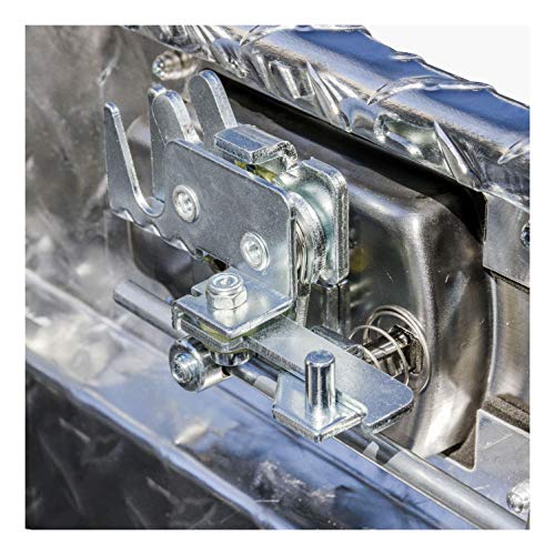 UWS EC10611 Pull Handle 72-Inch Heavy-Wall Aluminum Truck Tool Box with Low Profile, RigidCore Lid