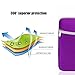 Evershop Zipper Briefcase Handbag Sleeve Bag Cover Case for MacBook Air & PRO 11 inch & Universal Laptop Netbook 11 inch (Purple)