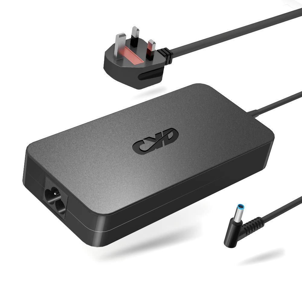 CYD 120w PowerFast Replacement for Laptop-Charger HP Envy 14j 14t 15j 15q 15t 17j 17n 17-j005eo Pavilion 15-bc 15-ay Series 17-j029nr Stream 11 13 14 Series Slim Notebook AC-Adapter Blue Tip Charger — image 1