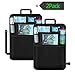 2 Pack Kick Mats Car Back Seat Protector Waterproof Seat Back Cover with Tablet Holder by UMJWYJ