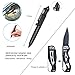 Outdoor Survival Kit 10 in 1, Teaker Multi Professional Emergency Survival Gear Kits Survival Tools for Traveling Hiking Climbing Hunting Camping