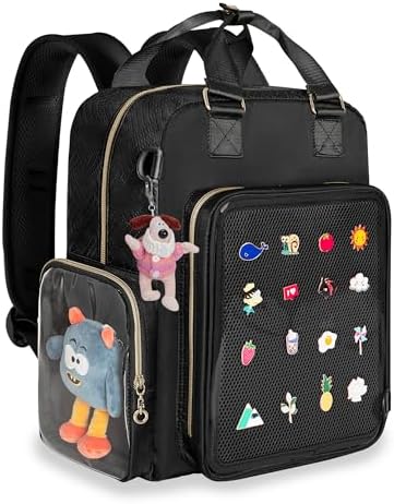Amazon.com | VOUSXLLEZ Ita Bag Backpack Double Window Pins  display picture 1