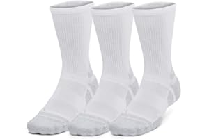 Under Armour Unisex-Adult Performance Tech Pro Crew Socks 3 PackSock