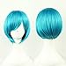 MOCOO Straight Short Hair Bob Wigs 12'' Cosplay Wigs for Women JF003