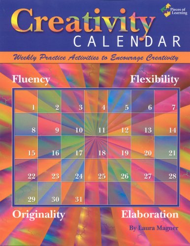 Creativity Calendar: Weekly Activities to Encourage Creativity