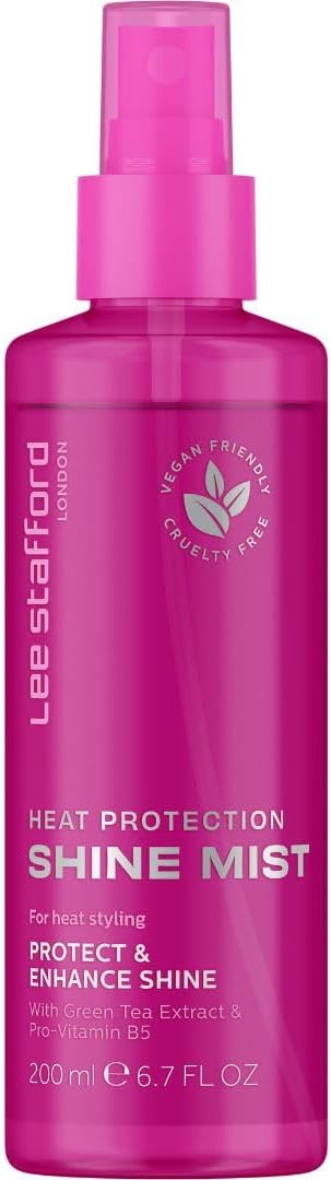Lee Stafford Heat Protection Spray Hair Styling Leave In Anti Frizz 200ml
