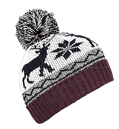 mens christmas bobble hat