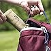 Bamboo Travel Utensil Set with Carrying Case, Sustainable, Eco Friendly Cutlery Flatware Set, Reusable, Portable for Travel, Office, School or Camping