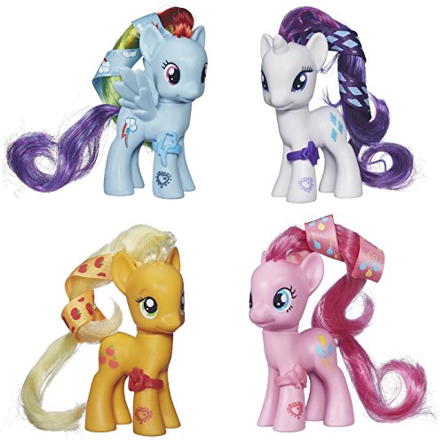 My little pony cutie mark magic figure set of 4 - apple…