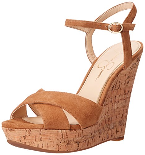 Jessica simpson women s isadoraa wedge sandal, honey br…