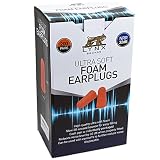 Lynx Ultra Soft Foam Ear Plugs, [200 Pairs], 32dB Highest NRR, Very Comfortable Hearing Protection - Earplugs for Sleeping, Snoring, Studying, Travel and More