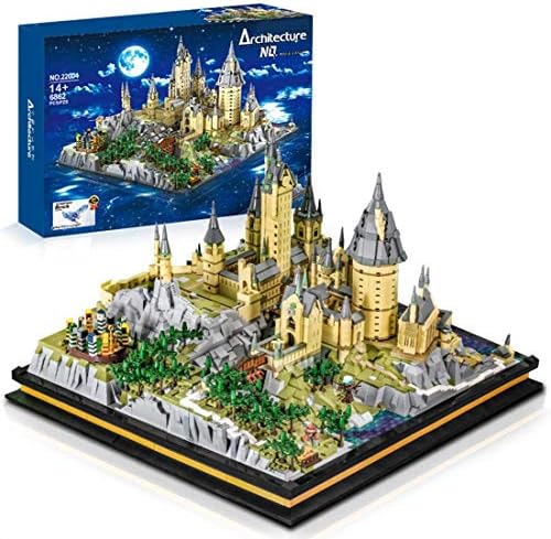 Foxcmモジュラービルディングセット 大魔法の城 6862レンガ レゴと互換性があります 売り込み