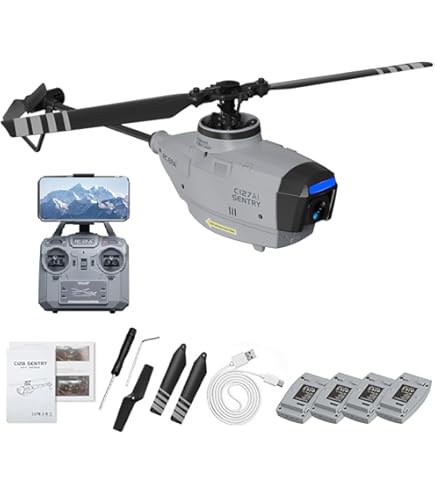 Amazon.com: UNbit C127AI Scout RC Helicopter with 1080P Camera