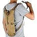 Hydration Pack with 2.5L Backpack Water Bladder for Hiking Running Biking Color Khaki