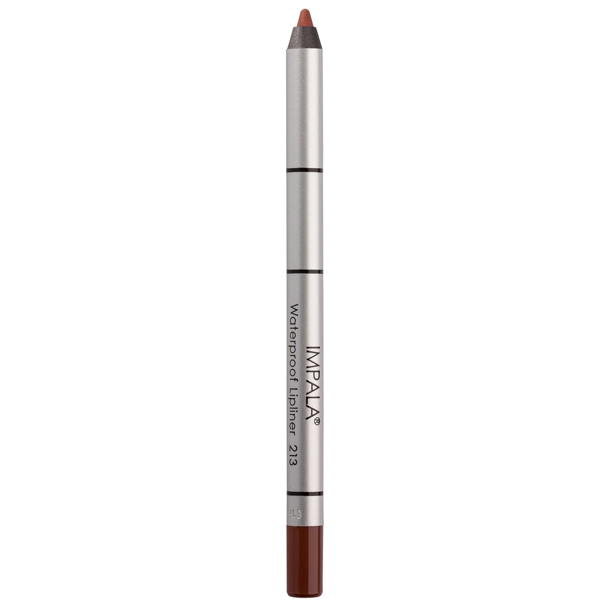 IMPALA | Creamy Waterproof Lip Pencil Brown Color 213 | Permanent Lip Liner | Waterproof Lip Pencil | Long-lasting Lip Liner | Volumizing Effect