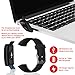 Kirlor Fitness Tracker, V10 New Version Colorful Screen Smart Bracelet with Heart Rate Blood Pressure Monitor,Smart Watch Pedometer Activity Tracker Bluetooth for Android & iOS (V10-Black)