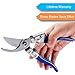 KLEMOO Bypass Pruning Shears, Professional SK-5 Steel Sharp Gardening Pruner Tools, Garden Clippers Fit Your Hand Perfectly, Make Cutting and Clipping a Breeze