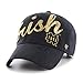 '47 NCAA Notre Dame Fighting Irish Women's Sparkle Script Clean Up Hat, Women's, Navy
