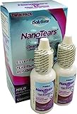 NanoTears TF Clear Emollient Lubricant Gel Eye Drops, Two 15ml bottles
