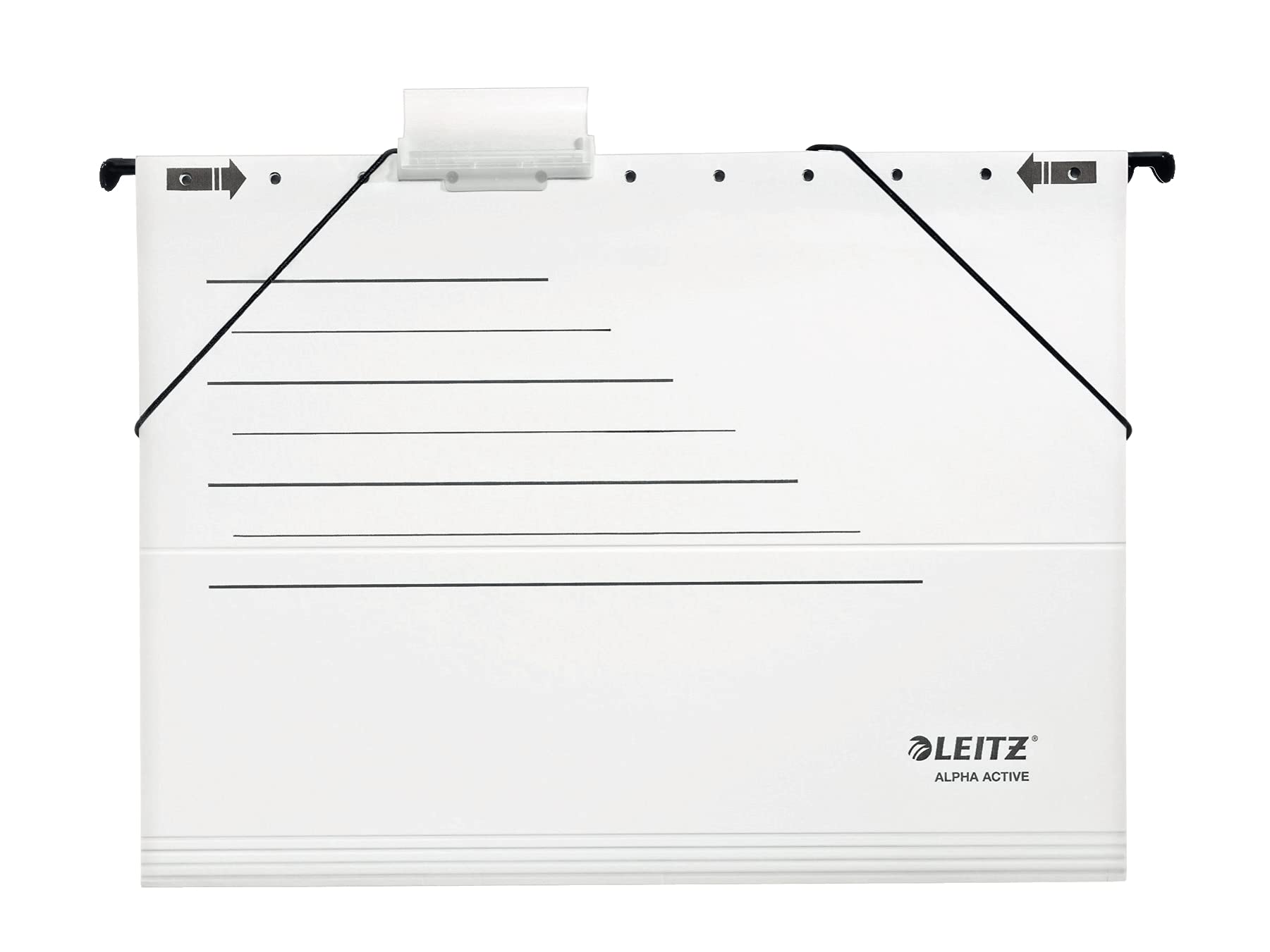 Leitz Alpha Active 19253001 Suspension File Coloured Chipboard White
