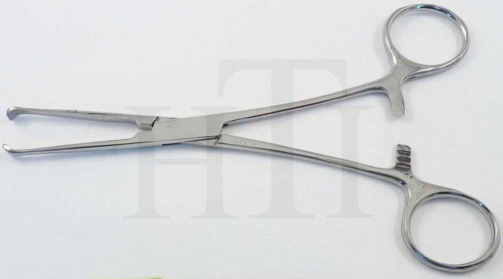 Stainless Steel Allis Tissue CLAMP Forceps 4X5 Teeth 6" Economy Grade (HTI BRAND