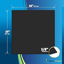 Mega Format Expanded PVC Plastic Sheets - 10" X