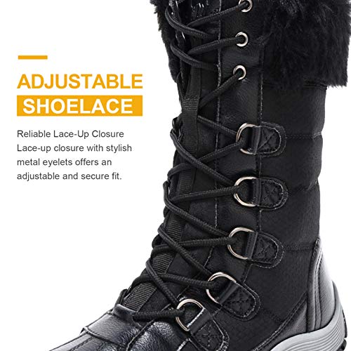 CAMEL-Snow-Boots-for-Women-Waterproof-Insulated-Winter-Fur-Lined-Warm-Mid-Calf-Booties-Anti-Slip-Outdoor-Durable-Comfortable-Shoes