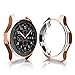 RuenTech Compatible with Samsung Galaxy Watch 42mm Case Cover, Scratch-Resistant Soft Flexible TPU Plated Protective Case Protector Shell Compatible for Galaxy Watch (42mm) SM-R810/SM-R815 (Rose Gold)