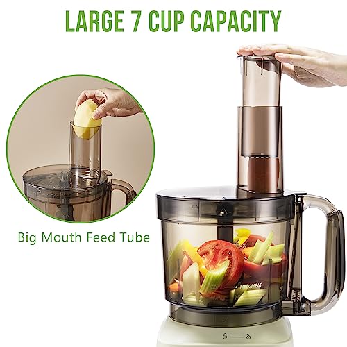 Bear Food Processors, 800W Multifunctional Vegetable Chopper & Meat