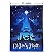 Nativity Garden Flag For Christmas – Double Sided Printing – 12.5 X 18 Inches – Christian Catholic Outdoor Religious Flags For House Or Yard - Joseph Mary And Jesus Christ In Manger Scene