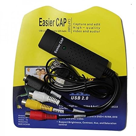EasierCap Capturadora Conversor de Vídeo USB  Compatible con Windows  Vista