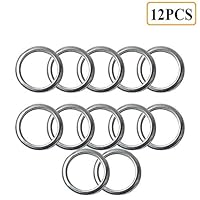 12 Pack M16 Engine Oil Drain Plug Sealing Washers/Crush Gaskets 803916010 Fit Replacement for Subaru Outback Crosstrek Forester WRX BRZ Impreza Engine Oil Seals Rings Silver