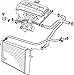 URO Parts 9178849 Bypass Hose, Water Pump to Expansion Tank Pipe