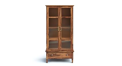 Urban Ladder Malabar Display Bookshelf (Teak)