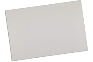 Rolyan Cedarburg 66020 Splinting Material Sheet, Aquaplast-T, White, 19% OptiPerf Perforated, Single Sheet, 1/8" x 18" x 24" Size