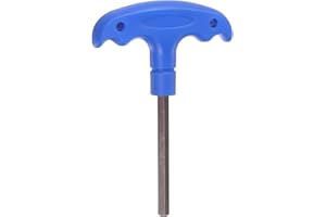 HARFINGTON H6 T-Handle Hex Key Wrench 6mm S2 Steel T-Key Inner Hexagon Spanner Repair Tool