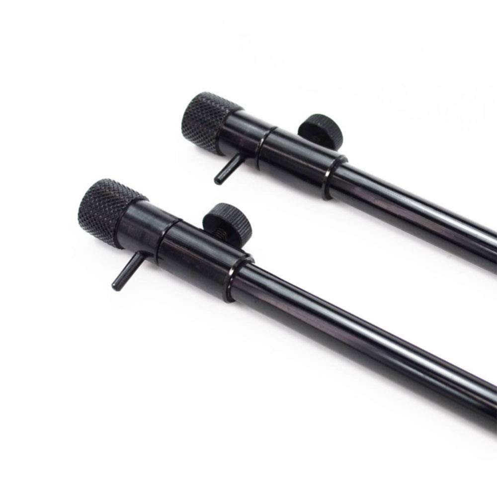 2Pcs Carp Fishing Bank Sticks, Fishing Rod Support Telescopic Adjustable 25cm to 40cm for Fishing