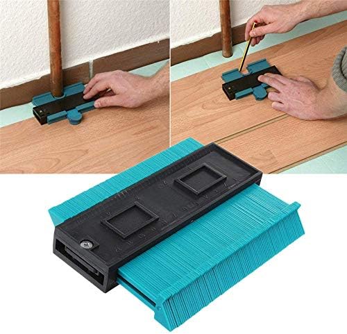 TLT Retail Contour Gauge Duplicator丨Ruled Contour Duplication Gauge丨4 Inch, Plastic Contour Copy Duplicator Circular Frame Profile Gauge Tool