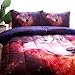 A Nice Night Galaxy Wolf Printed Comforter Set