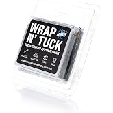 The Rag Company - Wrap N' Tuck Suede Coating Applicator Kit | Applicator Kit for Spreading and Leveling Exterior Coatings - Reusable Foam Tool and Super Soft Suede Cloths