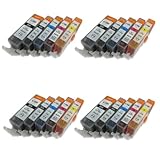 Ink4work 20 Pack Canon PGI-225, CLI-226 Compatible Ink Cartridge SET For Pixma iP4820/iP4920/iX6520/MG5120/MG5220/MG5320/MX712/MX882/MX892