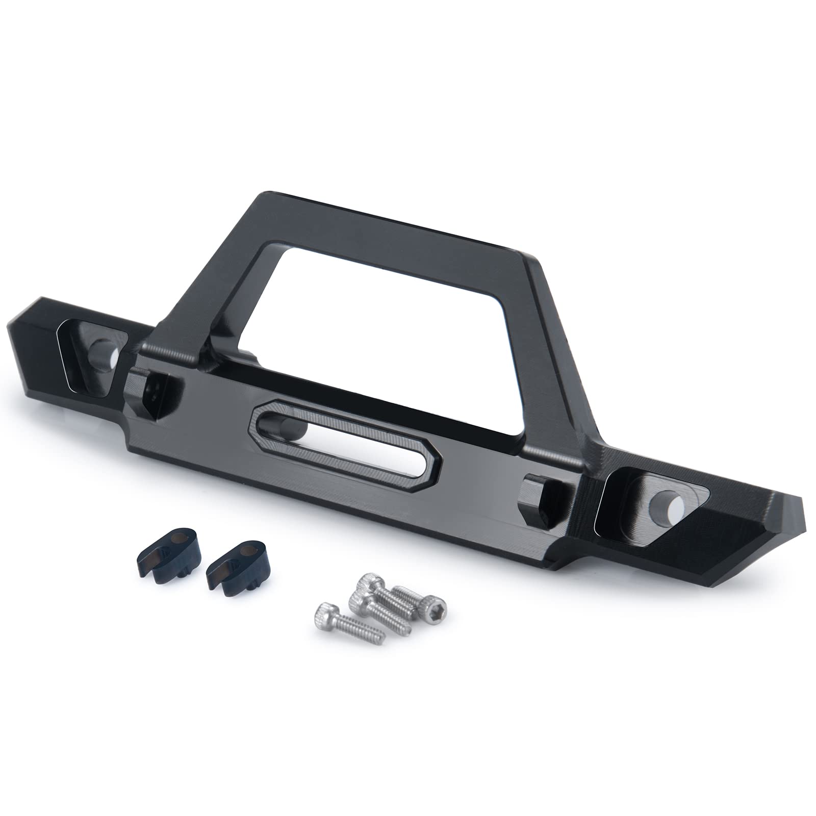AXspeed RC Front Bumper Upgrade Metal Parts for 1/24th Axial SCX24 AXI00002 JLU CRC 4WD-RTR Car